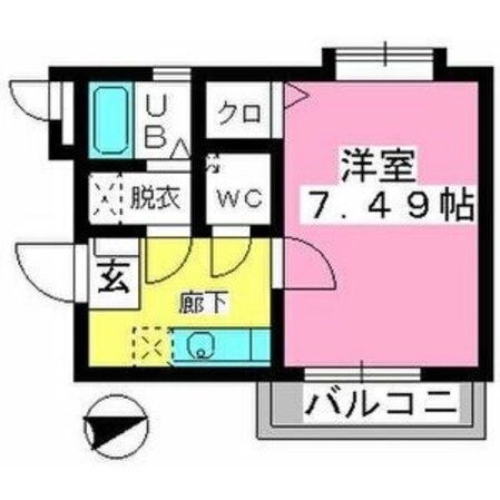 コンフォール井尻の物件間取画像